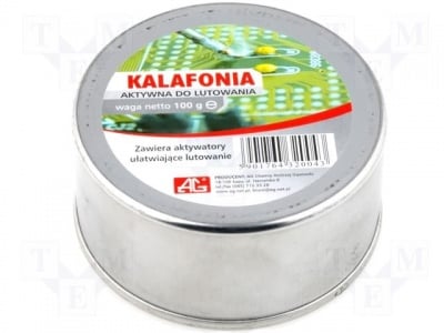 Колофон KALAFONIA-100 Флюс: колофонов No Clean RMA смола метална кутия 100g